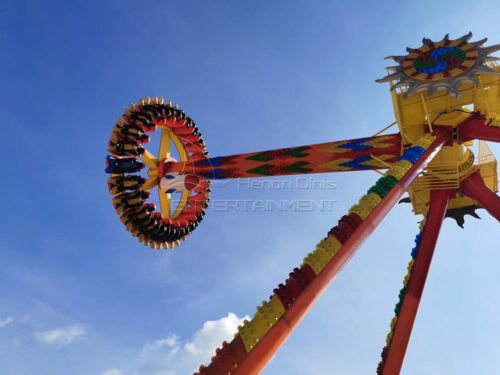 El Péndulo Gigante emocionantes atracciones